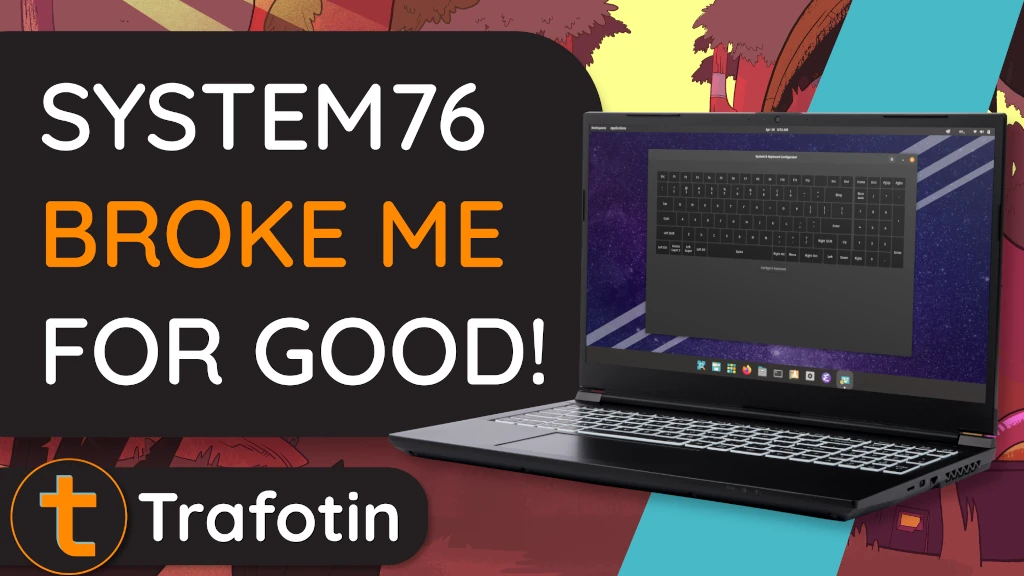 The System76 Adder Workstation with the title: System76 broke me for good!